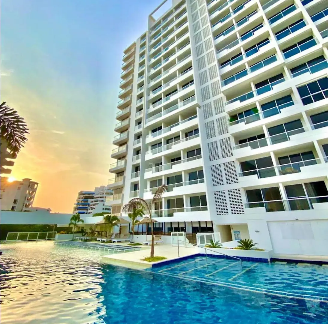 Loft Piso 13 Vista Al Mar Apartment Santa Marta
